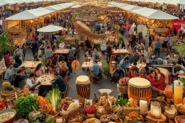 Do Mercado à Festa: Como os Festivais Gastronômicos Celebram a Cultura Local